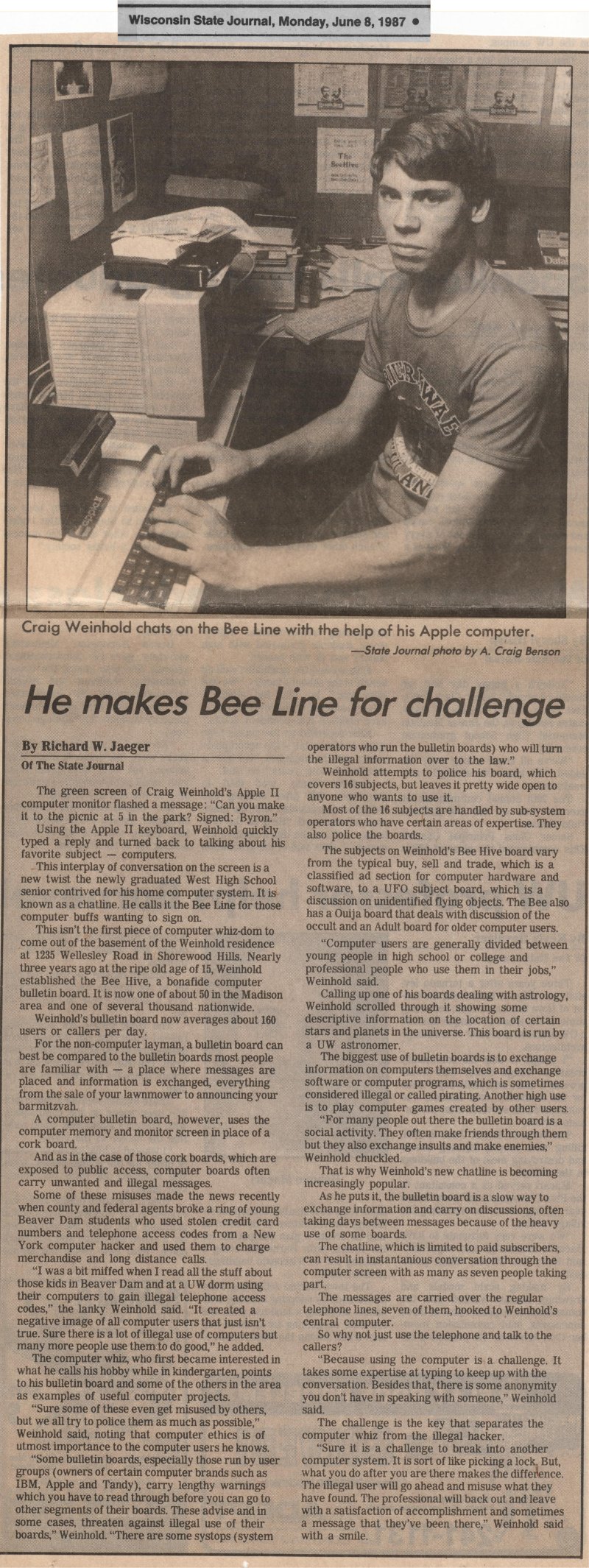 He makes Bee Line for challenge (small).jpg